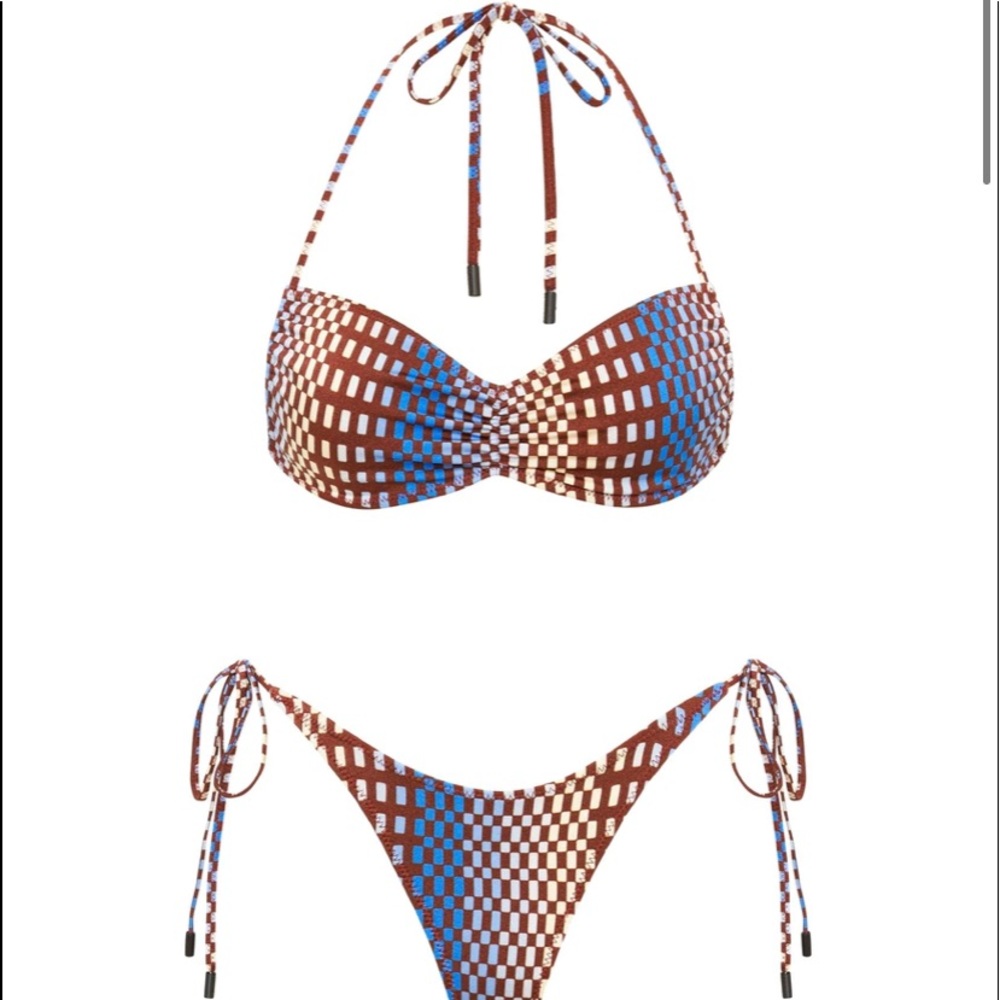 SOLD!!! triangl bikini set! Small in both, accidentally ordered wrong size!!
